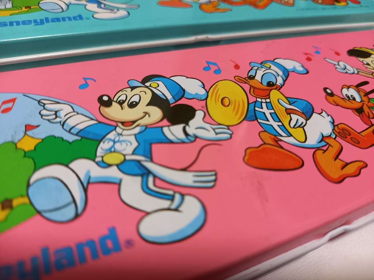 プッシュされた製品 ミッキーマウス　レア缶　筆箱　缶ペンケース　開園当初 キャラクターグッズ
