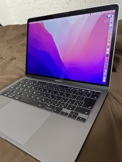 美品 MacBook Pro (13-inch 2020 TwoThunderbolt 3ポート) Core i5 1.4GHz クアッドコア 16GB 256GB SSD Touch Barスペースグレイ_画像1