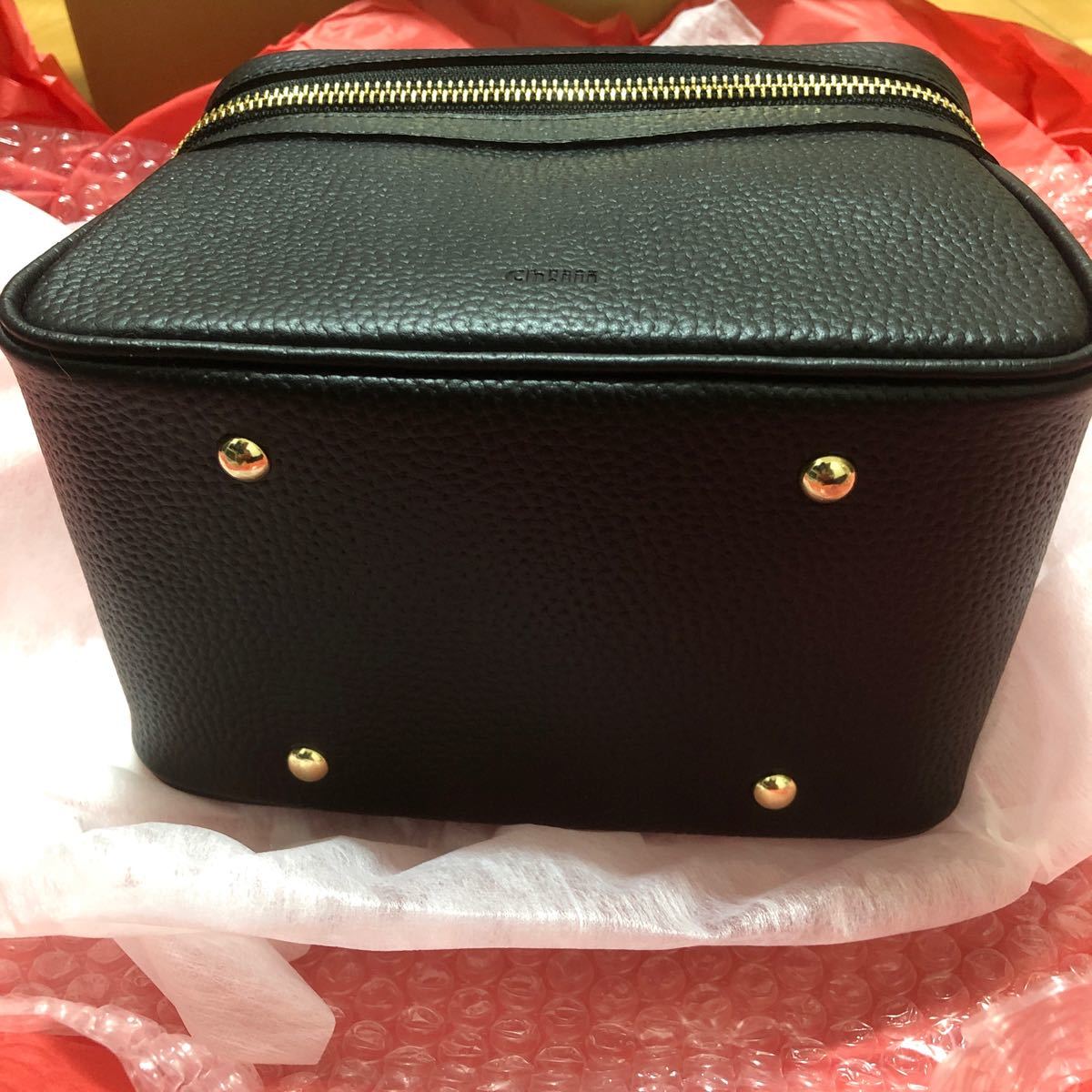 chiiiibag バニティ レザー ブラック ch!iiibag チーバッグ vanity