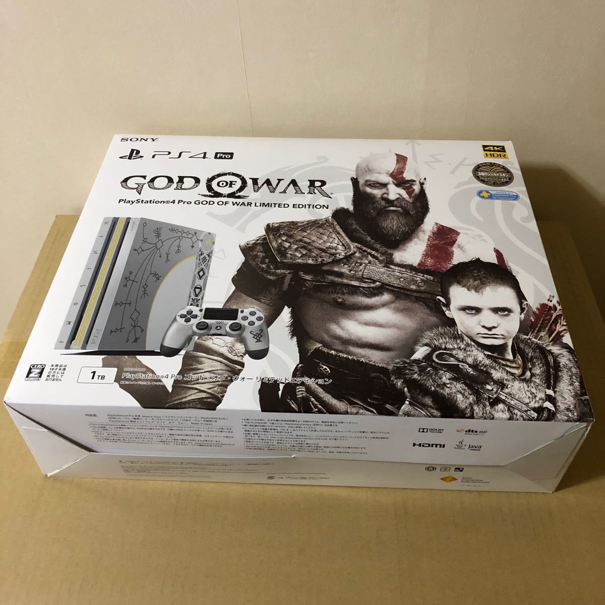 新品 未開封 PlayStation4 Pro ゴッド・オブ・ウォー リミテッドエディション