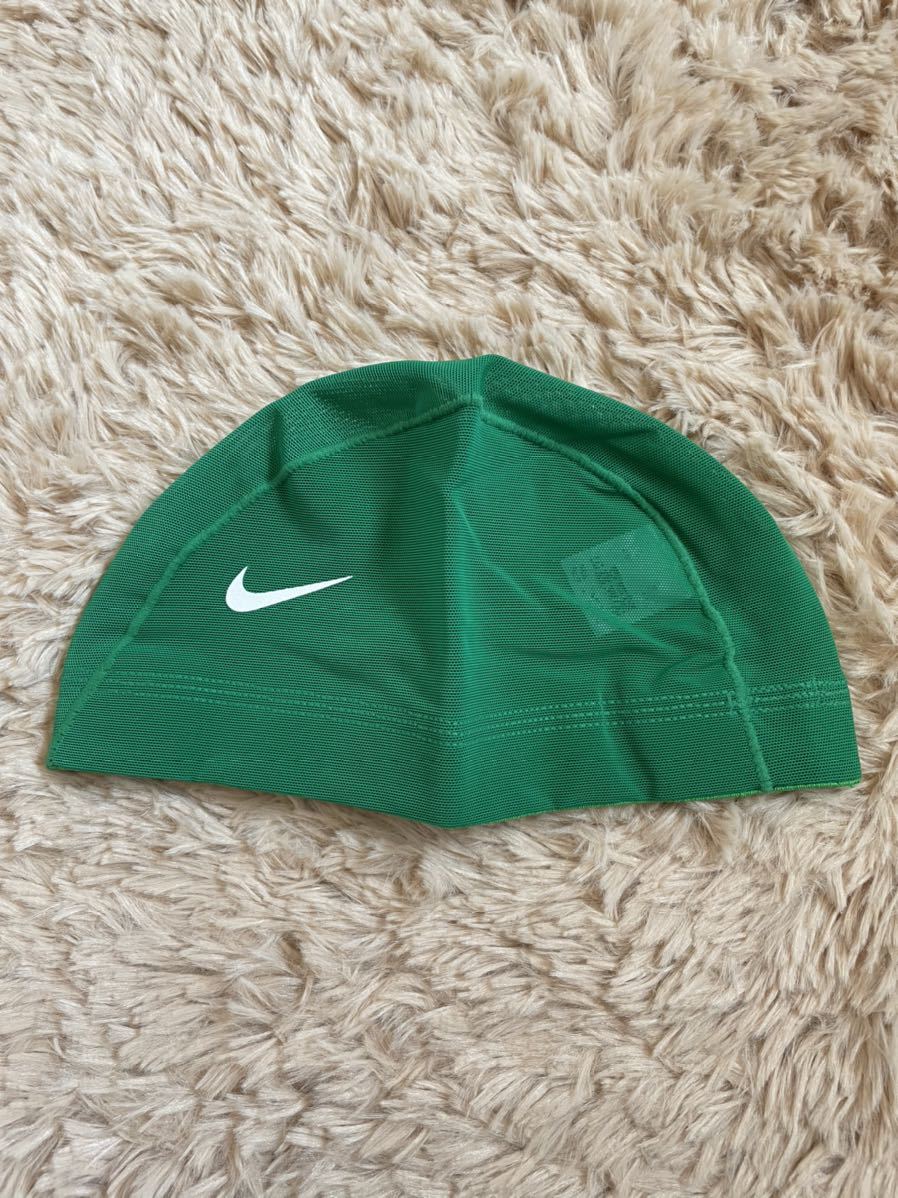 Nike nike swim mesh cap m green