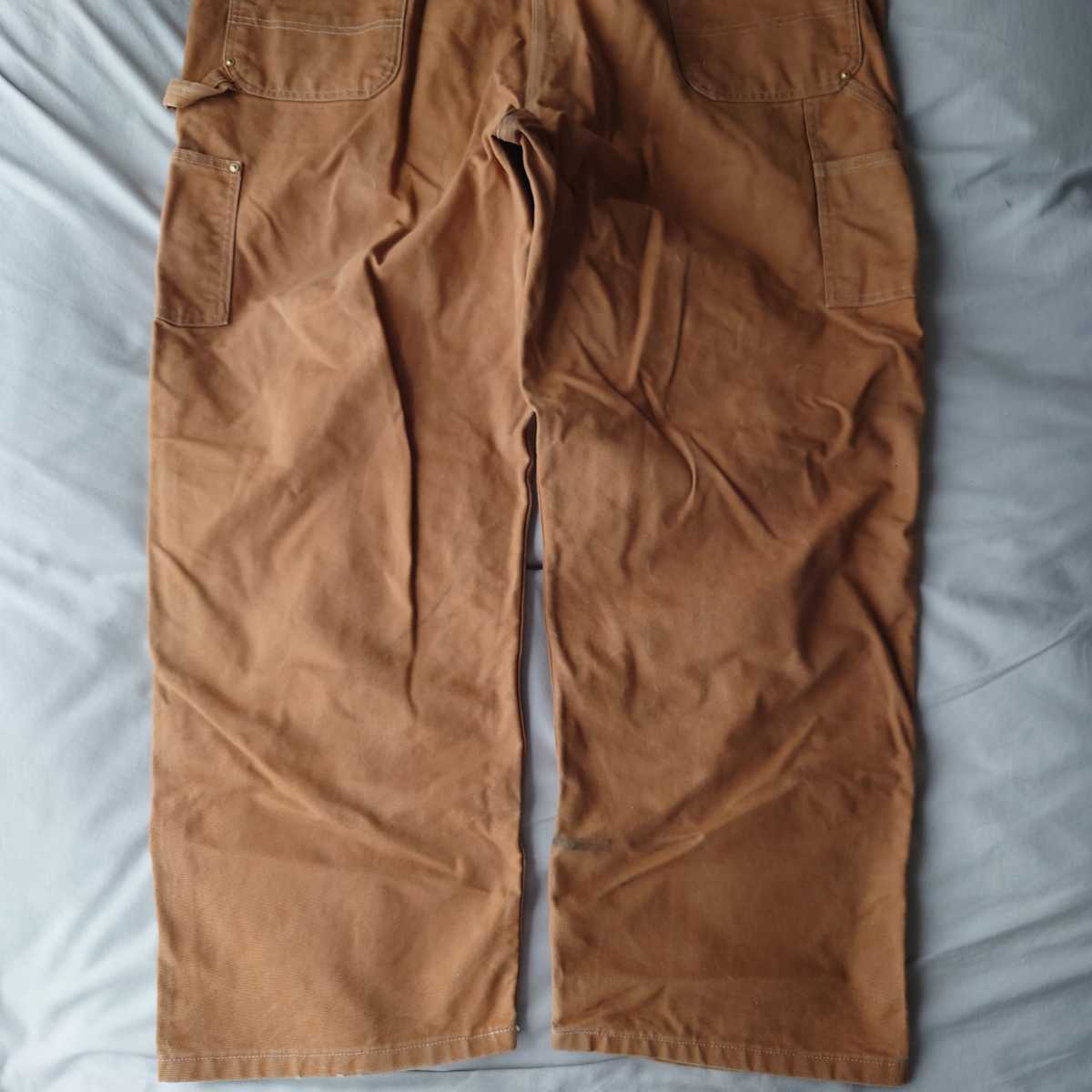 Carhartt カーハート ダブルニー ダック地オーバーオール 古着