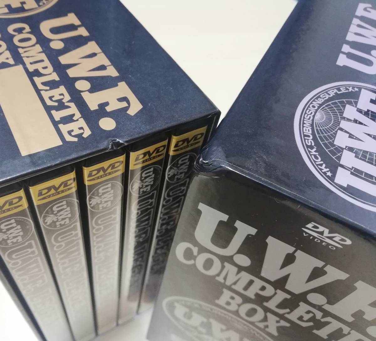 【DVD】U.W.F. COMPLETE BOX stage.1-3 U.W.F. LEGEND VOL.1-15巻セット linear