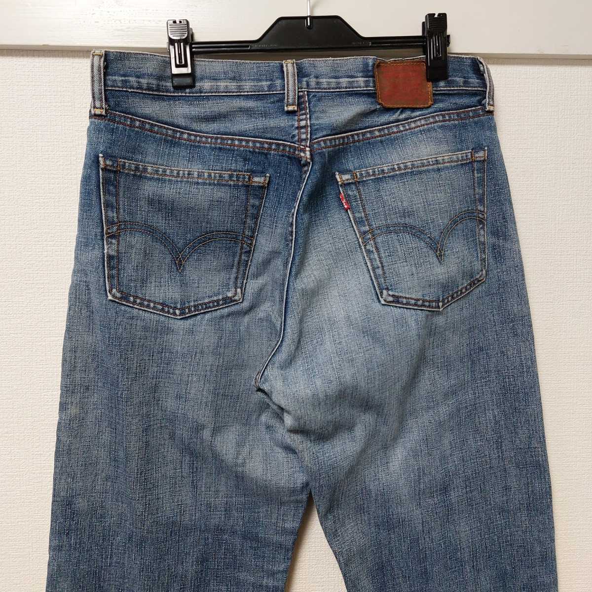 リーバイス W33 LEVIS 503-03 日本製 503 定番 アメカジ ストレートデニム ジーンズ ジーパン やや太め インディゴ 04e2307mel_画像3