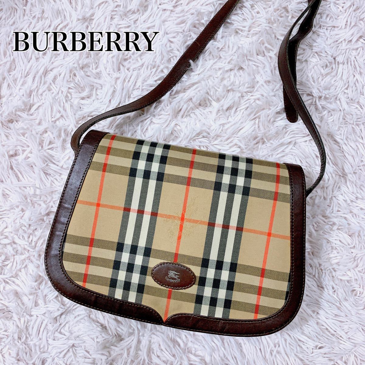 輝く高品質な Burberrys バーバリーズ ショルダーバッグ キャンバス