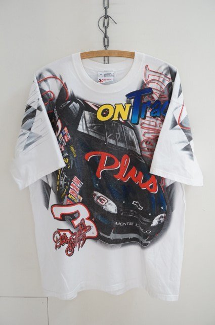 最新人気 ヴィンテージ NASCAR/CHASE XL Tシャツ 総柄 イラスト