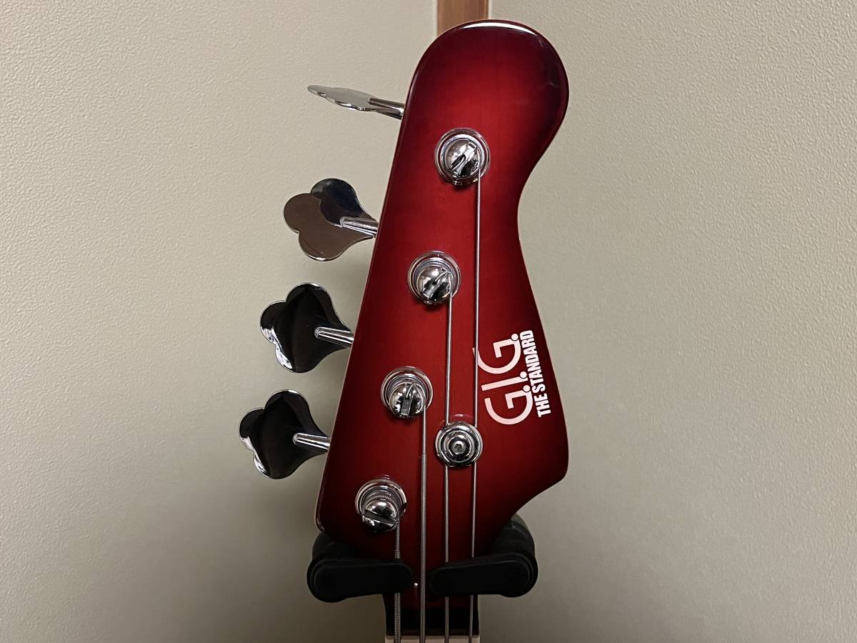 Yahoo!オークション - 中古 エレキベース G.I.G THE STANDARD Yahoo!オークション - 中古 エレキベース G.I.G THE STANDARD