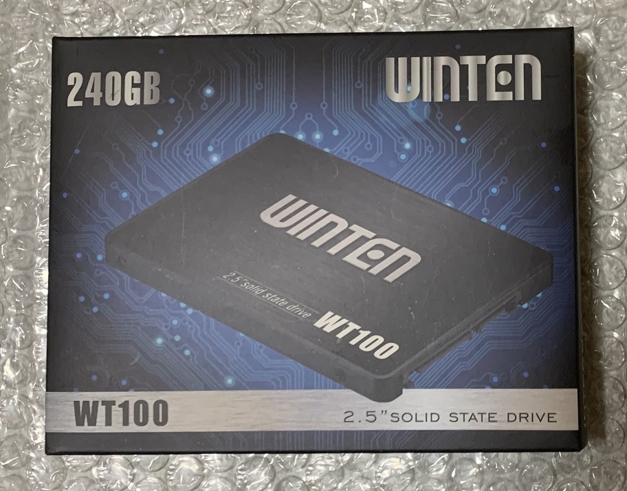 新品 WINTEN SSD 240GB 2.5インチ 7mm SATA3対応 保証あり