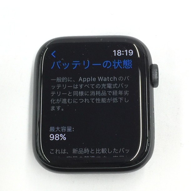 [1669686]Apple Watch Series 6 GPS 44mm A2292 / M00H3J/A Space серый 32GB принадлежности с коробкой 