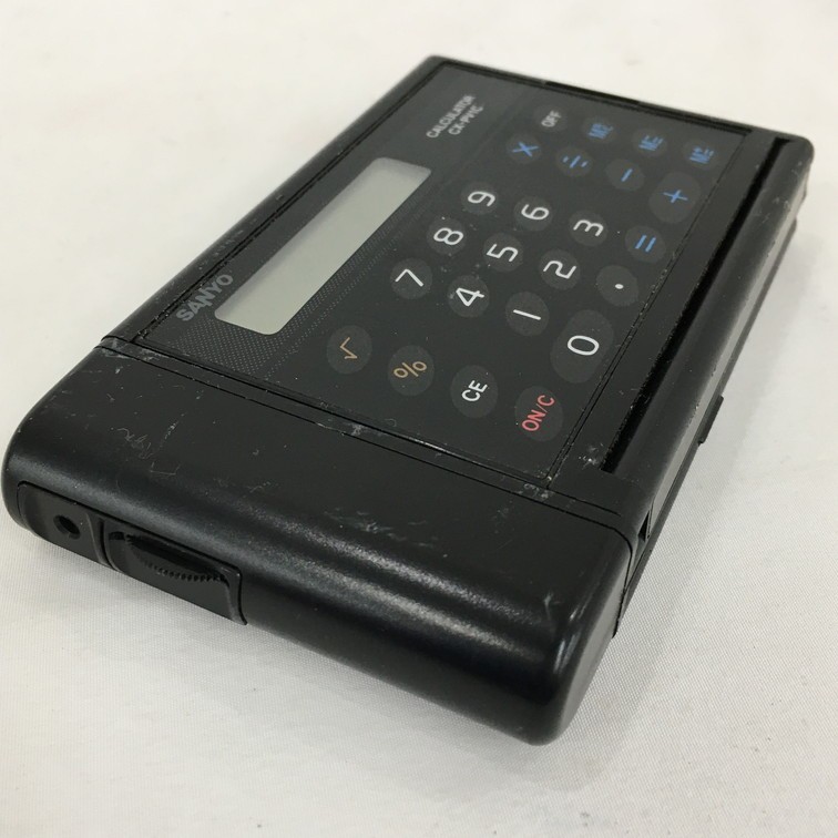 [A1656954]CASIO pocket computer -/SANYO clock attaching calculator other . summarize electrification not yet verification 