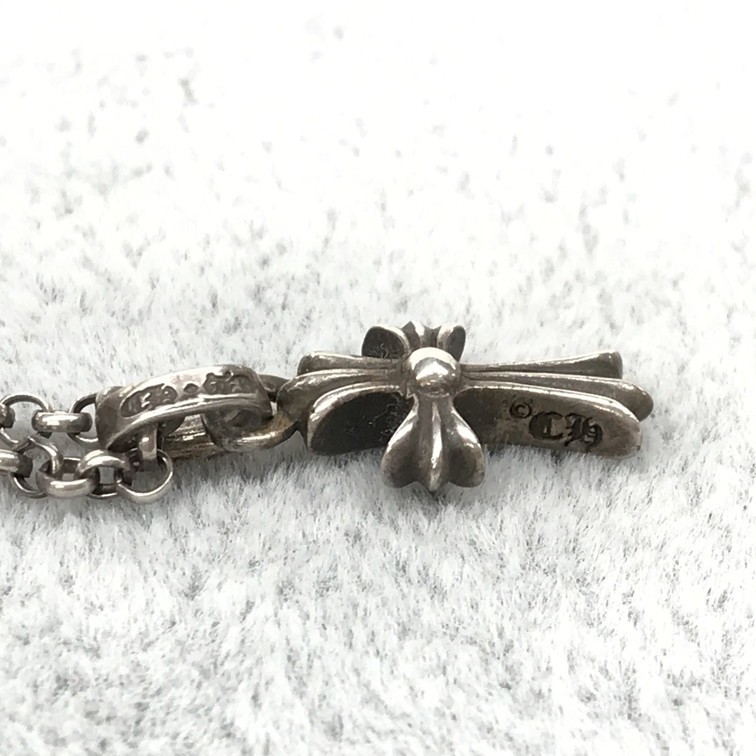 1668043】CHROME HEARTS クロムハーツ ネックレス 925刻印 総 1668043】CHROME HEARTS クロムハーツ ネックレス 925刻印 総