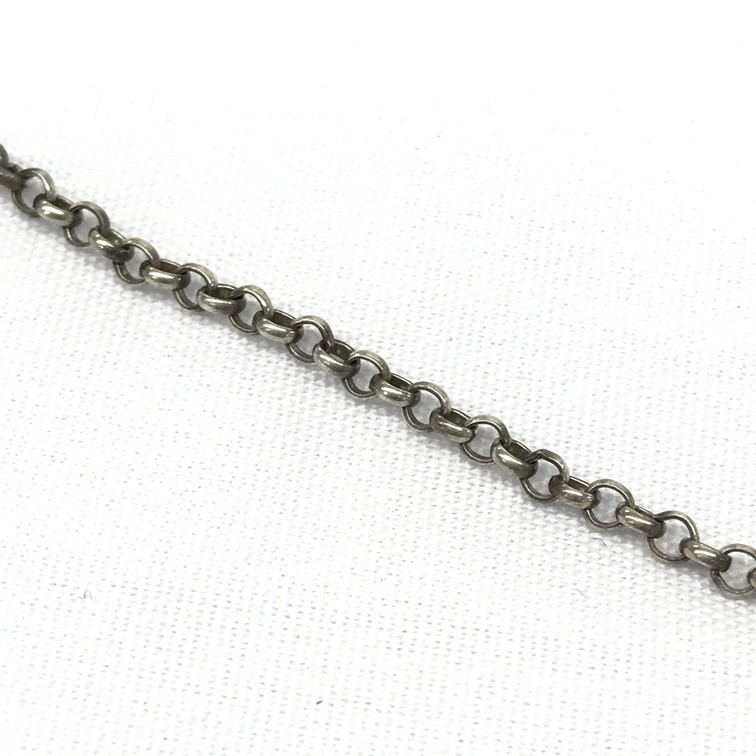 1668043】CHROME HEARTS クロムハーツ ネックレス 925刻印 総重量6.8g