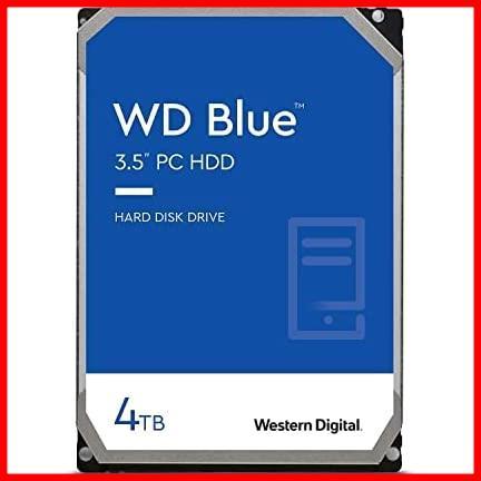 【人気沸騰】 ★容量:4TB_スタイル:5400-5640回転★ Western Digital ウエスタンデジタル 内蔵 HDD 4TB WD Blue PC 3.5インチ 内蔵HDD WD40EZAZ-EC 2TB～