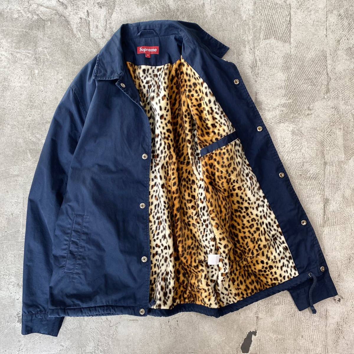 10aw Supreme Leopard Lined Coaches Jacket シュプリーム レオパード