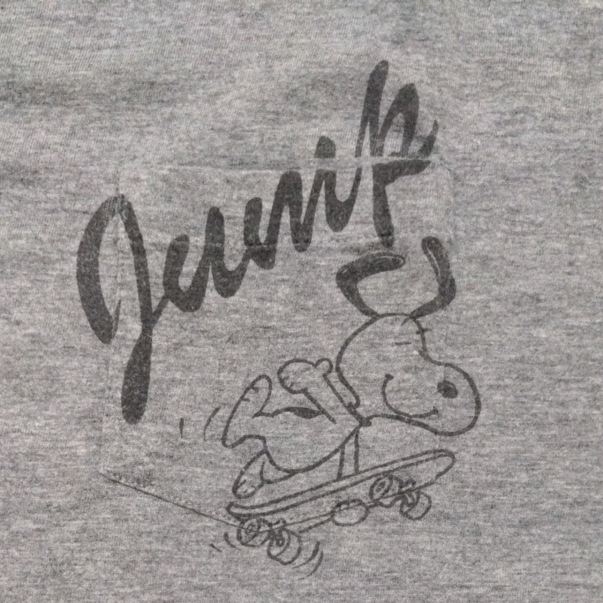 スヌーピー SNOOPY Tシャツ Ｌ vintage peanuts