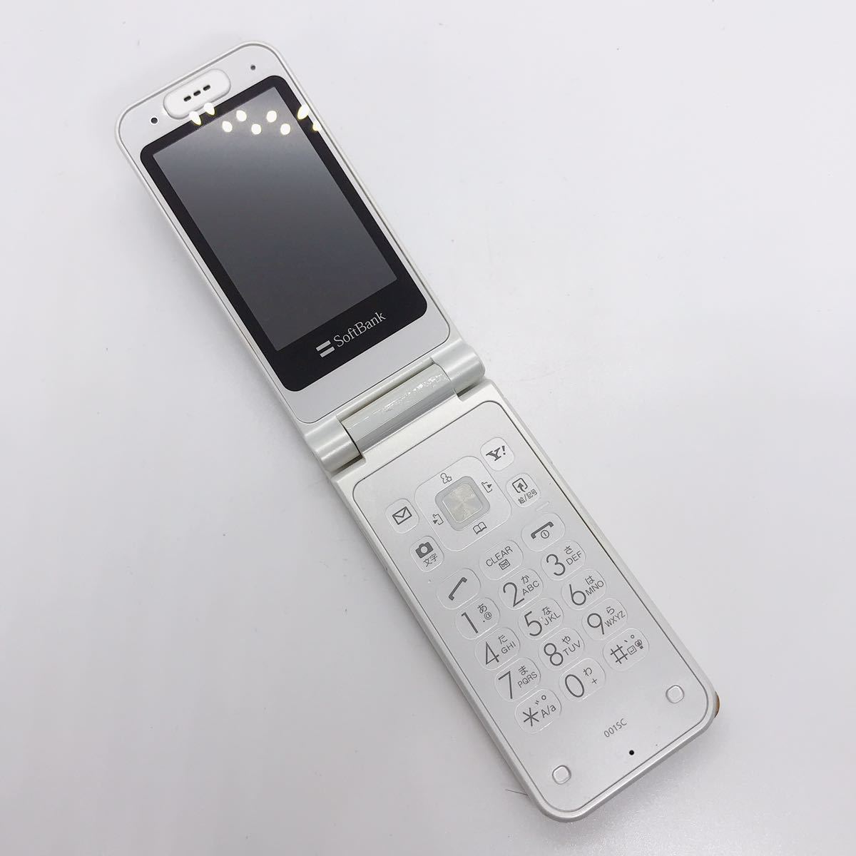 ジャンク SoftBank ソフトバンク 001SC SAMSUNG ガラケー 携帯電話 c27d87cy_画像1