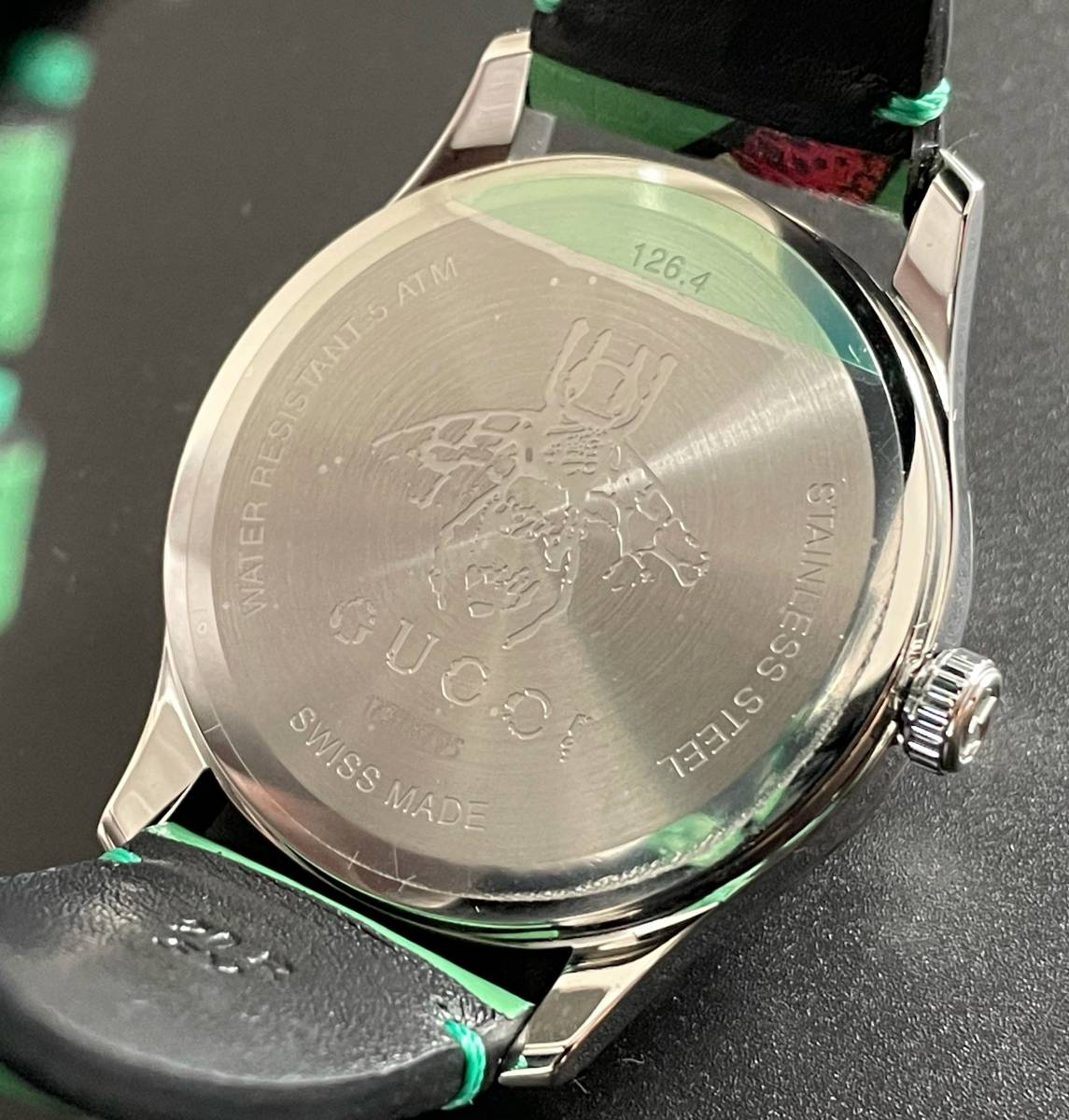 展示品】グッチ/GUCCI/Gタイムレス/キングスネーク/38mm/メンズ 展示品】グッチ/GUCCI/Gタイムレス/キングスネーク/38mm/メンズ