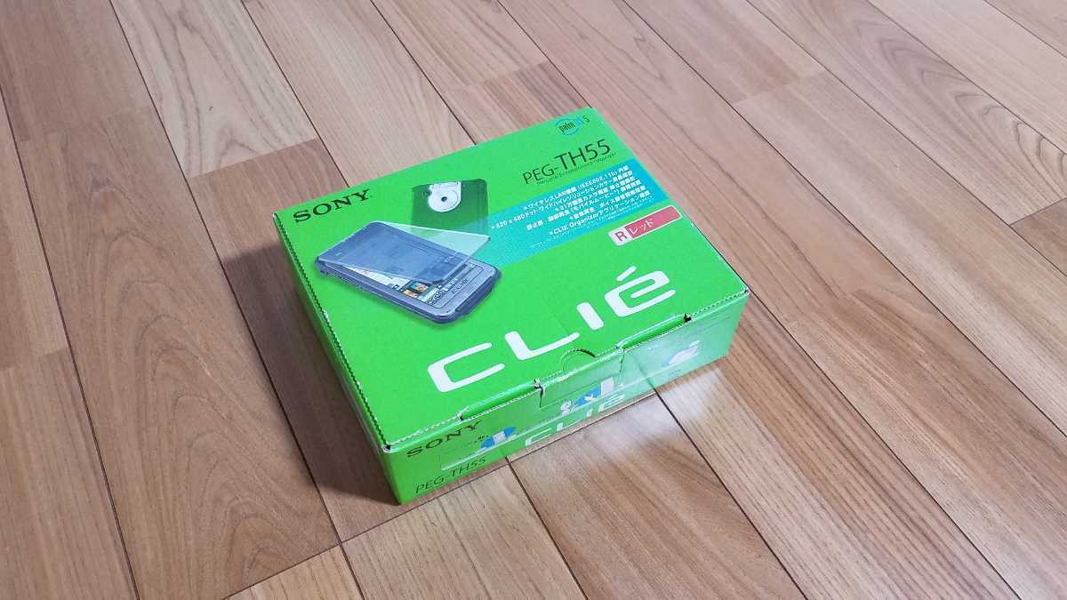 ☆新品☆　希少　セレブレッド　限定生産　SONY ソニー　CLIE PEG-TH55 クリエ 電子手帳 辞書 _画像1