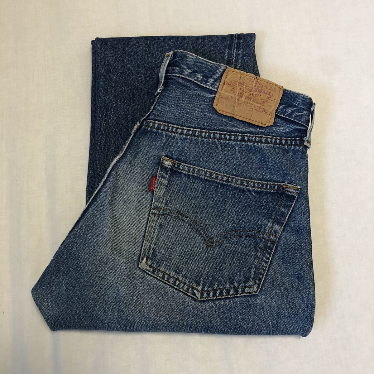 バレンシア製☆赤耳付き 80s〜 Levi's 501 刻印555 USA製 w30 w31 米国
