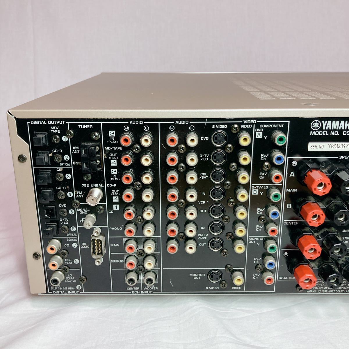 極美品】【完全動作品】YAMAHA DSP AX-10 高級AVアンプ リモコン 極美品】【完全動作品】YAMAHA DSP AX-10 高級AVアンプ リモコン