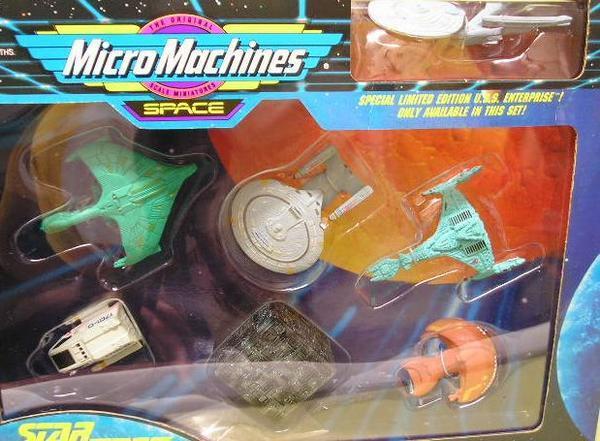 TB#galoob new Star Trek micro machine z collectors set 