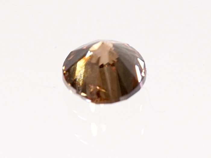 H-1☆ルース ダイヤモンド 1.059ct（FabcyDeepBrown/I-1/POOR）日本宝石科学協会ソーティング付き_画像3
