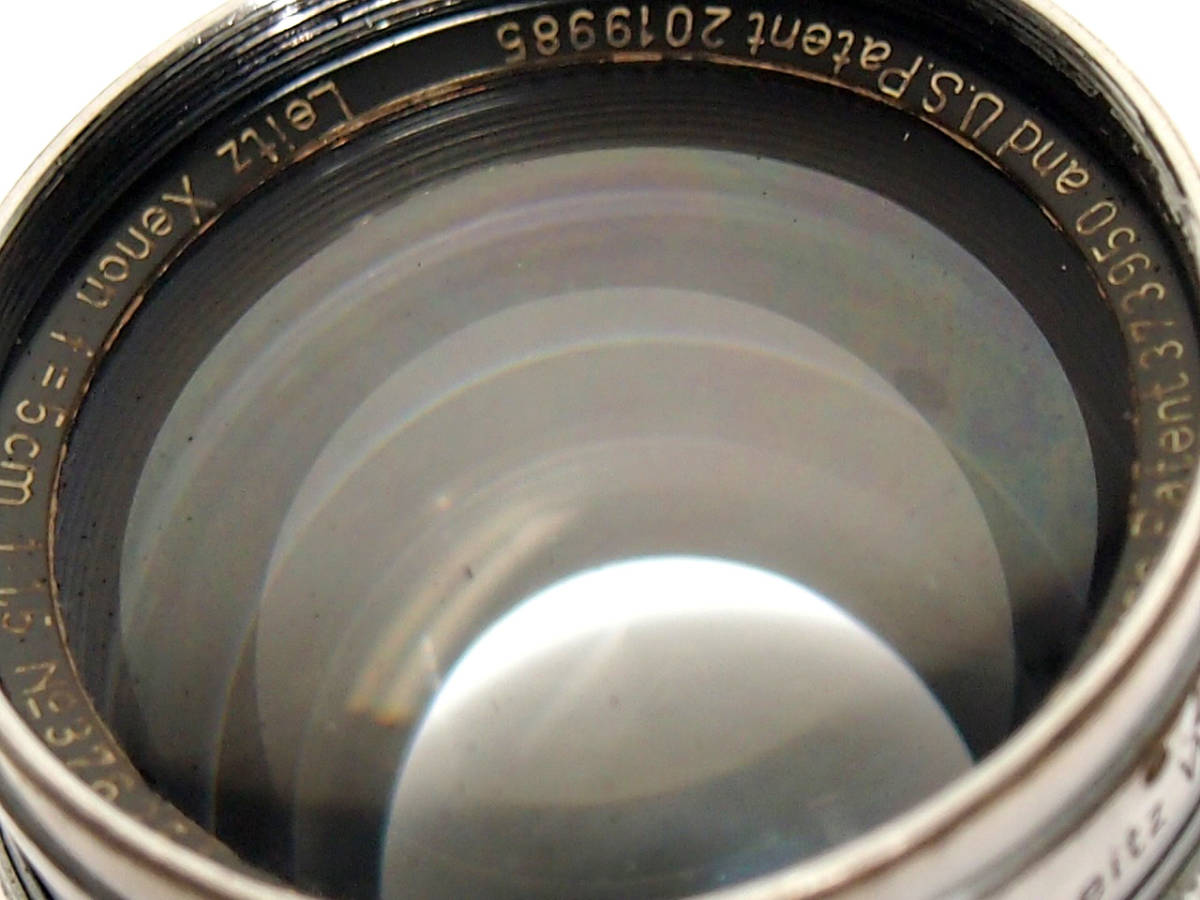 0円 通販 激安◆ 中古 Leica ライカ LEITZ Xenon 50ｍｍｆ1.5 D.R.P LTM L39マウントレンズ#jp26936