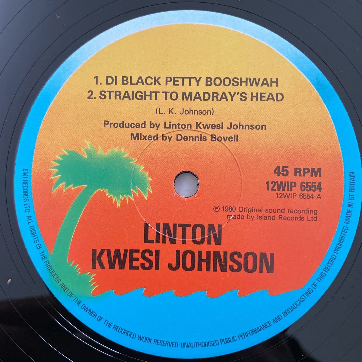LKJ LINTON KWESI JOHNSON-DE BLACK PETTY BOOSHWAH (ISLAND) RICO_画像3