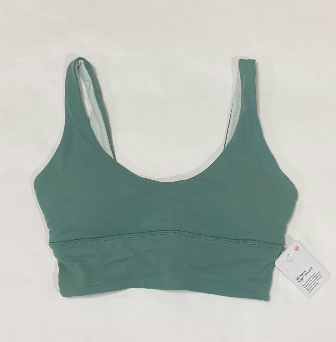  unused lululemon Align Bra Lulu lemon bla4 S green bla top reversible yoga pilates sports bra company store buy 