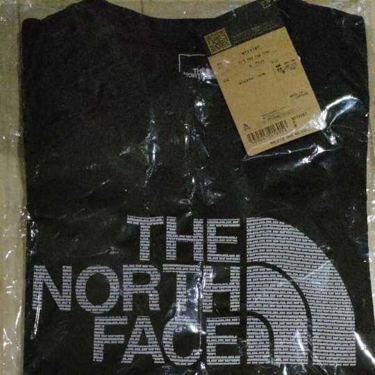 THE NORTH FACE ロゴTシャツ ハーフドーム ザノースフェイス 半袖Tシャツ NT12187 黒　BLACK Mサイズ