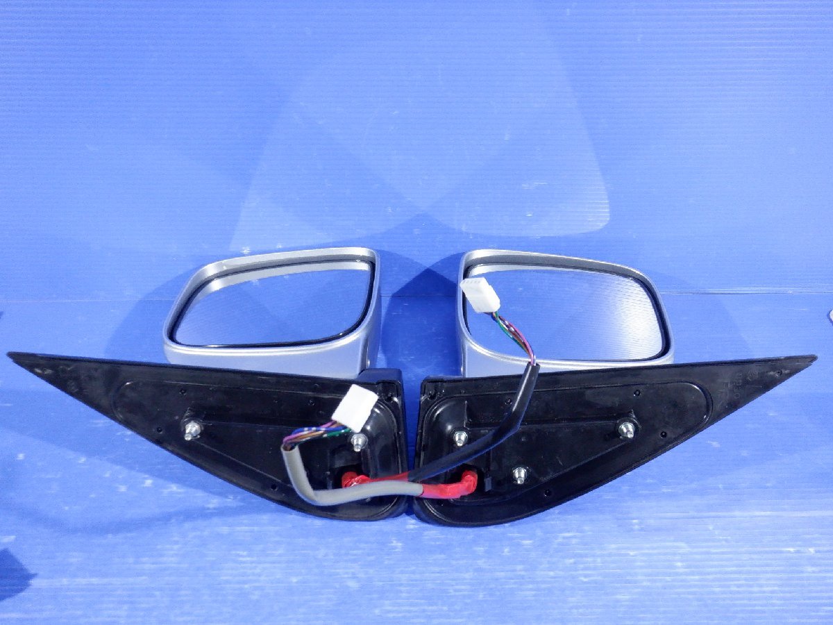  Hijet cruise turbo door mirror left right set silver S28 automatic 5P switch attaching side mirror H19 year S331V S321V