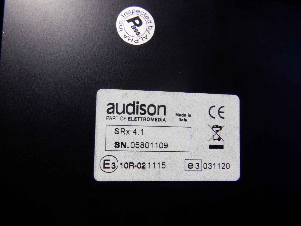audison オーディソン SRx4 4ch アンプ - 通販 - emsgames.com.br