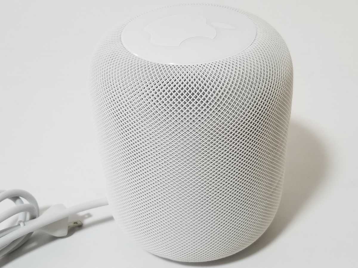 全額返金保証付　スマートスピーカー Apple HomePod ホームポッド ホワイト_画像4