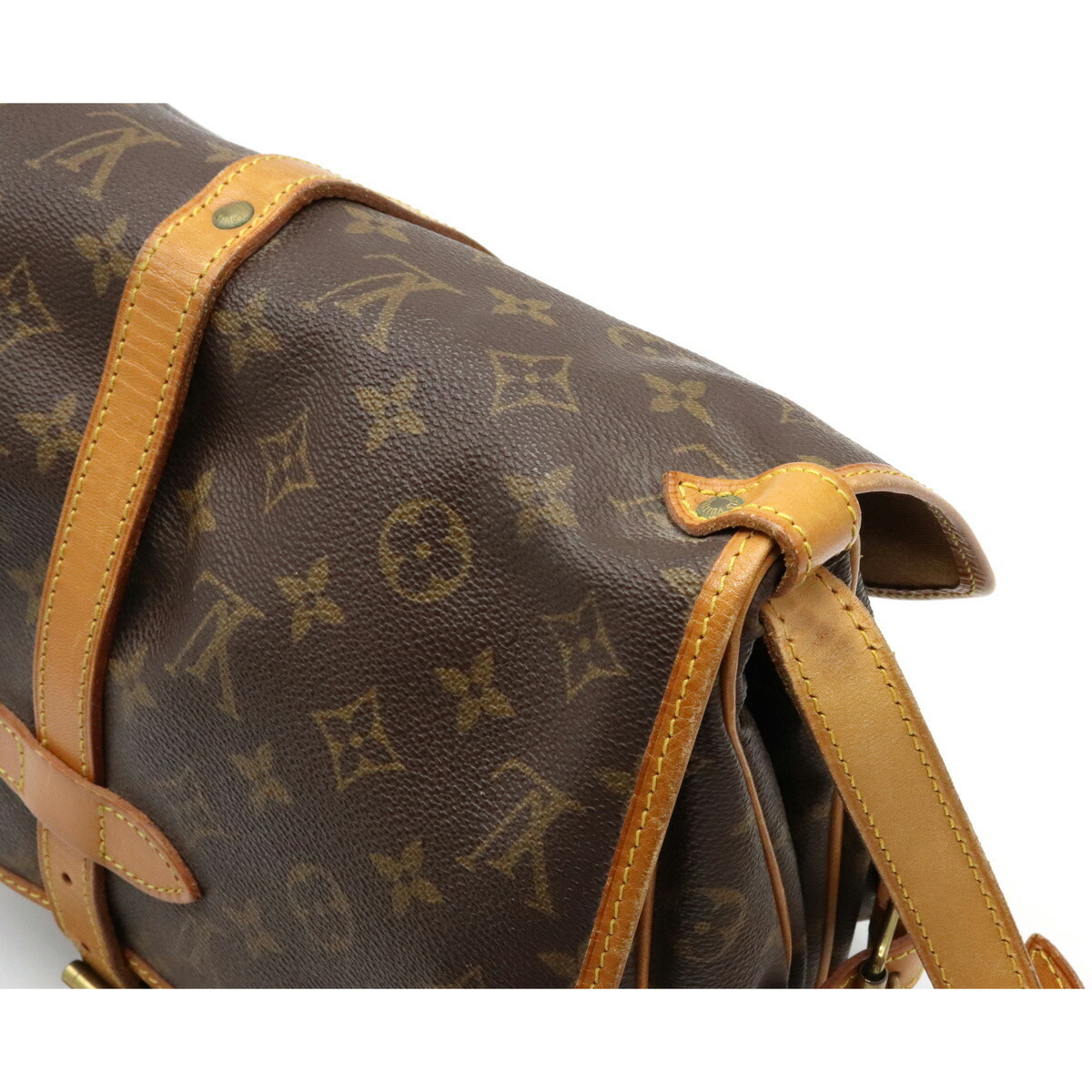 LOUIS VUITTON ルイ ヴィトン モノグラム ソミュール30 ショルダー