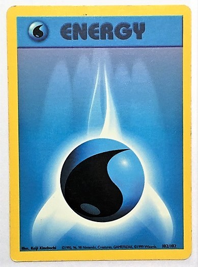Yahoo!オークション - 基本水エネルギー 英語版 エネルギーカード 1999 