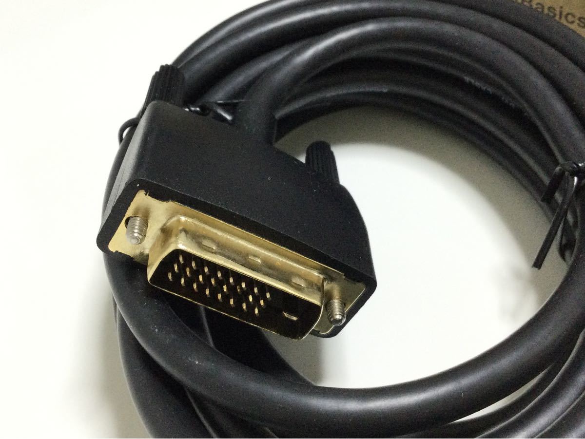 3.0m HDMI-DVI 変換ケーブル (タイプAオス - DVI24pinオス)HL-007348 Amazonベーシック　黒