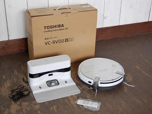 【TOSHIBA/東芝クリーナー/ロボット掃除機/VC-RVD2/16年製】_画像1