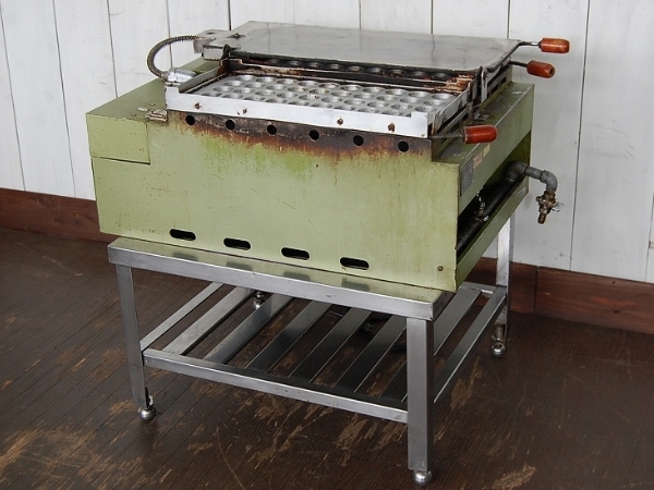 Yahoo!オークション - 【ニシコー/業務用たこ焼き機/50穴2連 Yahoo!オークション - 【ニシコー/業務用たこ焼き機/50穴2連