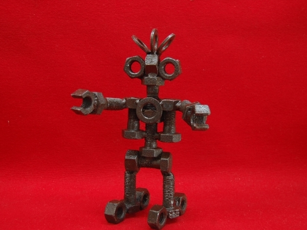 アイアントイ/ボルト・ナット仕様のロボットの模型/玩具/おもちゃ