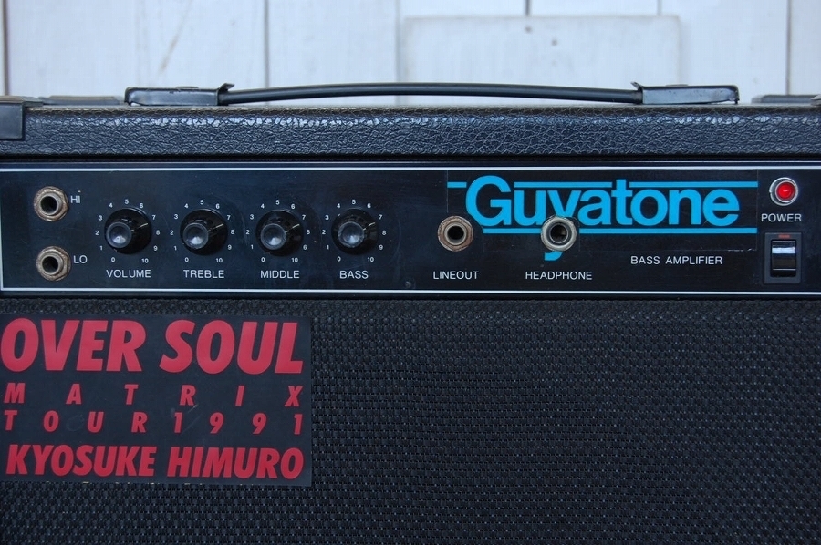 [Guyatone/gya цветный / автобус усилитель /OVER SOUL/MATRIX TOUR 1991/KYOSUKE HIMURO/SP-OCOIK] гитара электро исполнение оборудование 