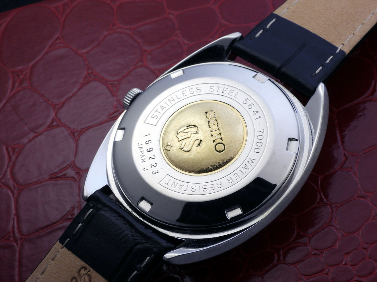 GRAND SEIKO グランド セイコー 5641-7000 Steel ,Black Dial メンズ