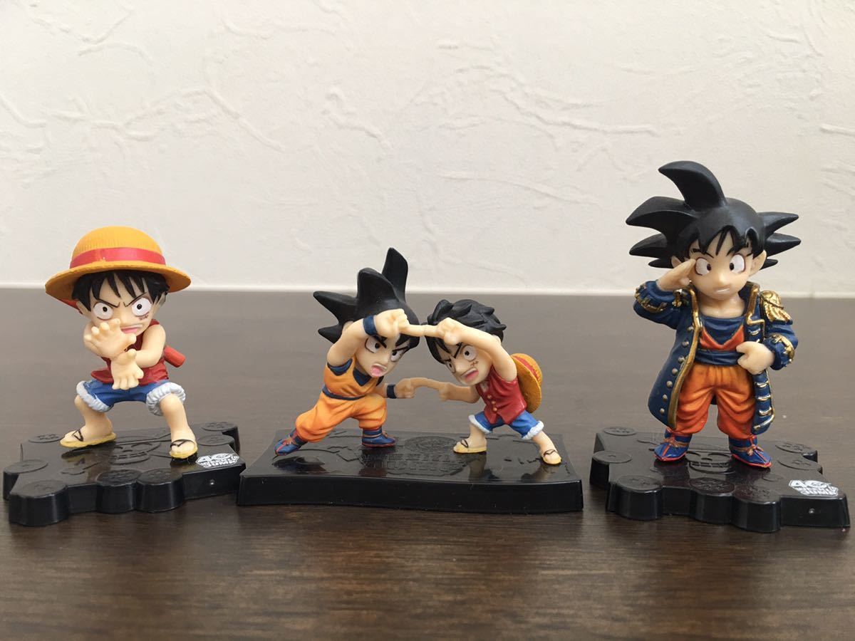 ドラゴンボール ワンピース 夢のフュージョン フィギュア 10種 ドラゴンボール ワンピース 夢のフュージョン フィギュア 10種
