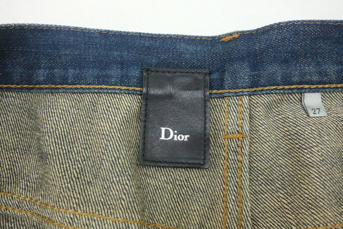 06AW エディ期 DIOR HOMME ディオールオム ダストウォッシュ 06AW エディ期 DIOR HOMME ディオールオム ダストウォッシュ