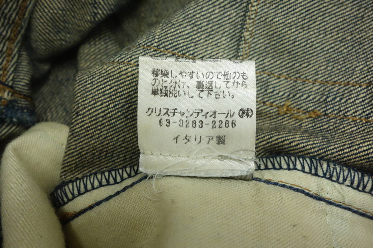 06AW エディ期 DIOR HOMME ディオールオム ダストウォッシュ 06AW エディ期 DIOR HOMME ディオールオム ダストウォッシュ