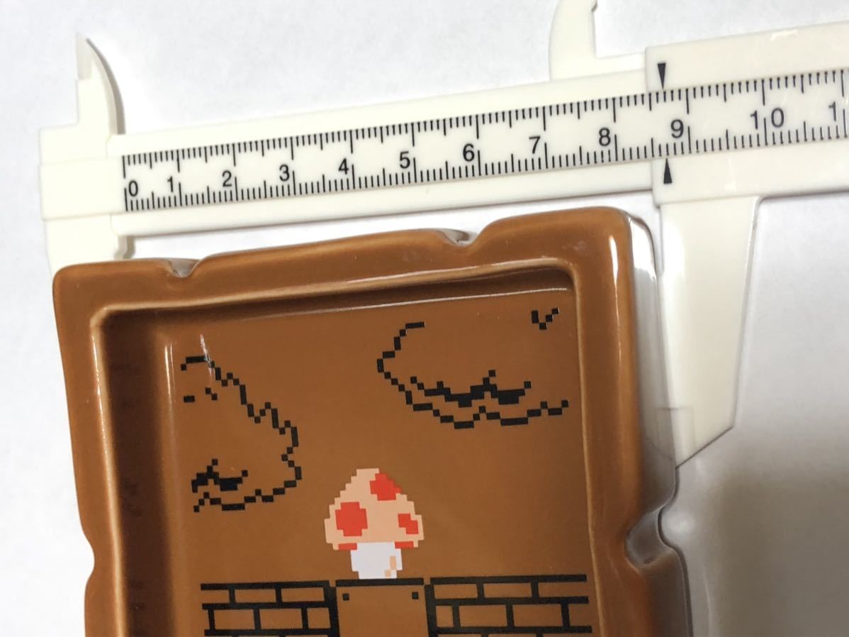任天堂 Nintendo スーパーマリオ 陶器製 レンガブロック 灰皿 小物入 　置物　置き物_画像8