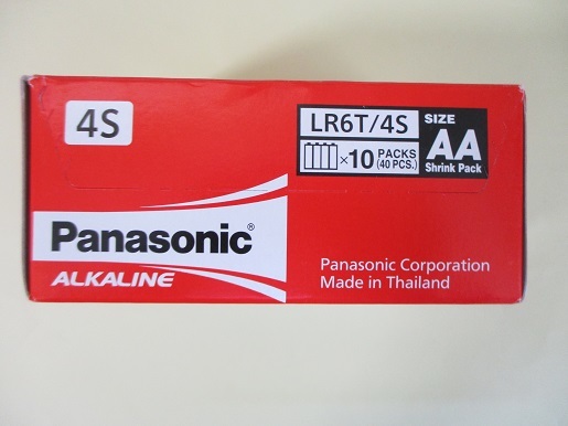パナソニック アルカリ乾電池 単3形 100本セット LR6T 長期保存 金パナ 大量_画像4