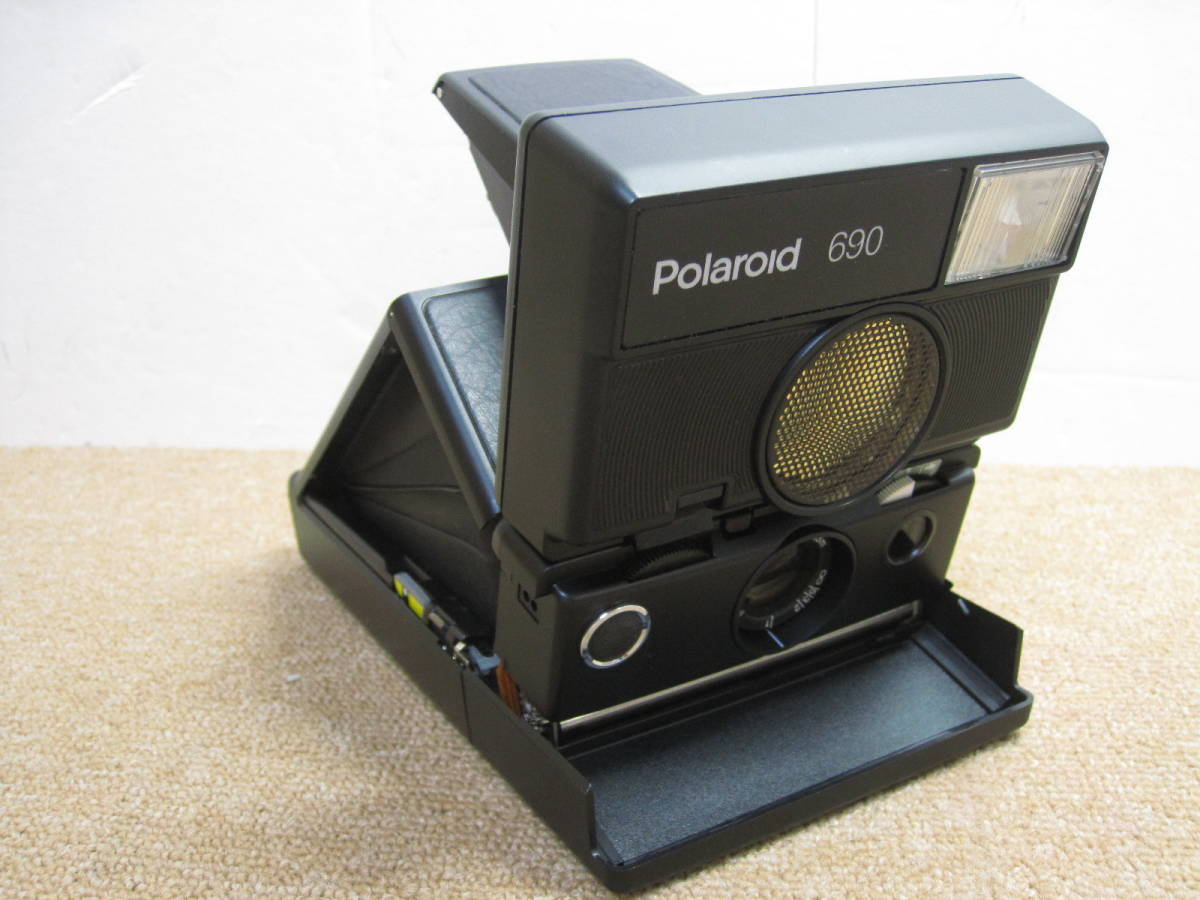 △ポラロイドカメラ△Polaroid 690 インスタントカメラ 動作未確認
