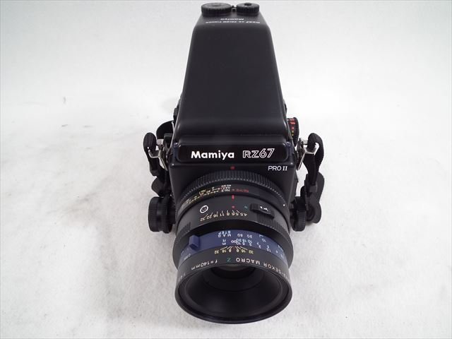 □ Mamiya マミヤ RZ67PROII 中判カメラ 140mm 4.5 180mm 4.5 360mm 6 100-200mm 5.2 250mm 4.5 取扱説明書有り 中古 220506E6320_画像4