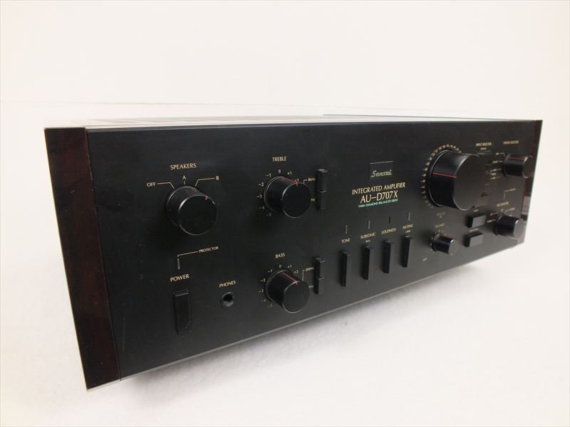 ♪ SANSUI サンスイ AU-D707X プリメインアンプ 音出し確認済み 現状品