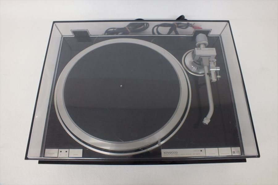 □ KENWOOD ケンウッド KP-9010 ターンテーブル 現状品 220402A7087